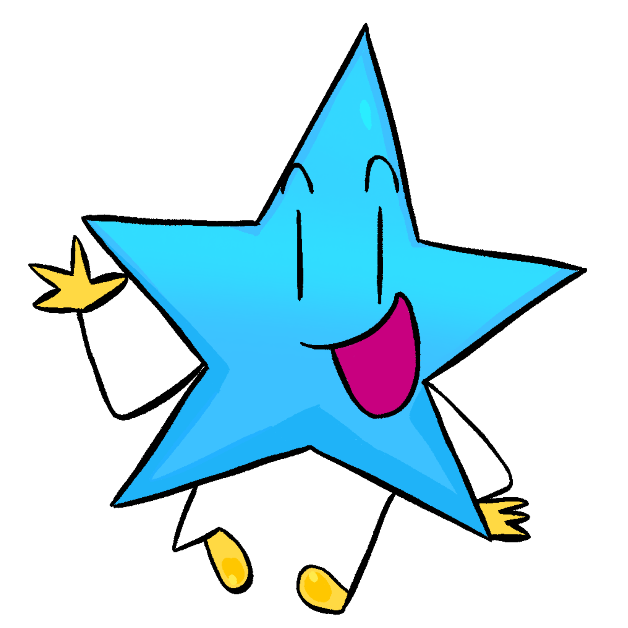 Starry Left Graphic
